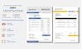 design receipt and xero invoice template for your business