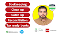 do xero, quickbooks online bookkeeping, clean up, catch up, reconciliation