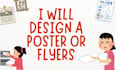 create a poster and flyers