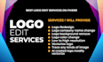 redesign, edit, retrace, modify logo or graphics