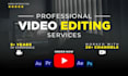 professionally edit your video using premiere pro