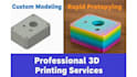 custom 3d printing service for your cad or stl files