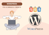 convert design, figma to responsive wordpress responsive webpage