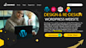 create wordpress website  design,redesign and development