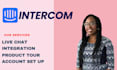 intercom integrate and automate your chatbot,  manychat, azure