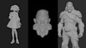 do perfect 3d animation, 3d printing models,3d characters