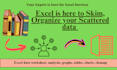do ms excel data cleaning, analysis, and automation