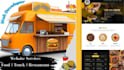 design food trucks, restaurants, and catering website