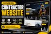 create a modern wordpress website for plumbers electricians and contractors