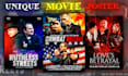 do unique movie poster design