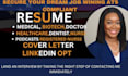 write healthcare, medical, pharmacy, dentist, and biotech resume