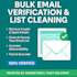 verify bulk emails, clean email list, and remove invalid addresses