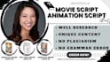 write movie script,movie script writing, film script as movie script ghostwriter