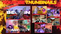design a custom gaming youtube thumbnail fast