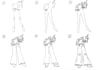 draw step by step fashion tutorial
