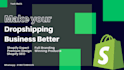 shopify store design, shopify dropshipping store, website redesign