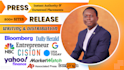 write and distribute press release  to premium outlets for maximum exposure