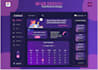 do saas, CRM and admin dashboard UI UX design in figma