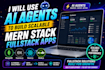 use ai agents to build scalable mern stack fullstack apps