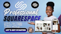 build squarespace wedding landing page website design photography or portfolio
