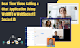 build video calling chatting application by webrtc websocket