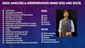 data analysis interpretation spss excel stata