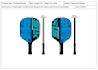 make best 2d pickleball paddle racket design for you brand