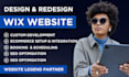 redesign wix professional website wix studio booking website