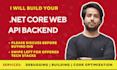develop your restful asp dot net web API backend