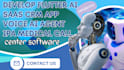 develop flutter ai saas crm app voice ai agent, ipa medical call center software