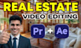 do professional real estate video editing with 3d tracking