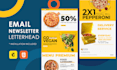create stunning mailchimp letterhead newsletter template