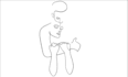 fine line tattoo design draw a minimalist line art
