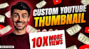 design creative youtube thumbnails to boost views