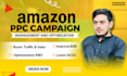 setup and manage amazon PPC campaign advertising ads