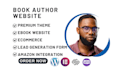 author website ebook website children book website author landing page wordpress