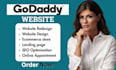 godaddy website redesign godady airo design godaddy ai automated business design