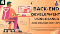 develop a responsive django web backend with bootstrap