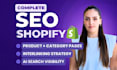 provide shopify seo optimization services
