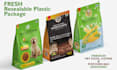 on food packaging, stand up pouch bag, pet food, coffee bags and chips packet
