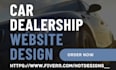 design car dealership real estate leads towing car sales logistics cargo website