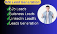 do lead generation and build a prospect email list