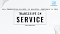transcribe audio to text for cheap