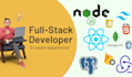 be full stack web developer using reactjs, nodejs, and mongodb