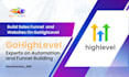 build gohighlevel website sales funnel automation email and text messaging setup