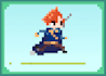 do pixel art character animation