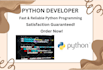 develop custom python scripts for automation and fix bugs
