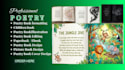 design, format poetry book, novel story  illustration, kdp poem book, memoir