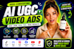 create ai ugc ads, ai ugc video ads, ai product ads, ai ugc,
