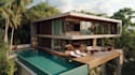 create architecture art images with midjourney ai